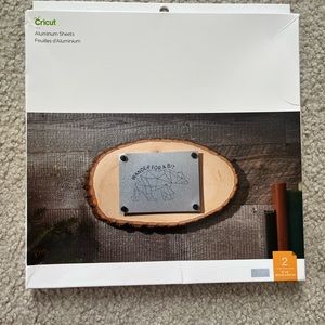 Cricut Aluminum Sheets - 2 (8x8) sheets